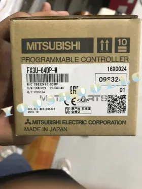 Fx3u-64dp-m Mitsubishi 1pc New Programmable Controllers