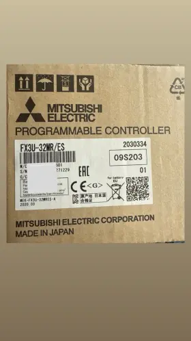 Fx5u-32mr-es Mitsubishi Fx5u-32mr/es Cpu Unit Programmable Logic Controller Gn