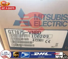 Gt1675-vnbd Mitsubishi New Gt1675vnbd Hmi Touch Screen