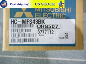 Hc-mfs43bk Mitsubishi One Ac Servo Motor Hcmfs43bk New In Box Expedited Shipping