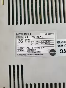 Mr-j2s-20a1 Mitsubishi Plc Servo Drive 200w 4003m79 #2