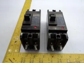 Nf30-ss Mitsubishi Nf30ss Lot Of 2 No Fuse Breaker 30amp T18906