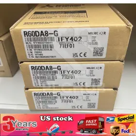 R60da8-g Mitsubishi 1pc New R60da8g Programmable Controller Free Ship R60da8-g Mitsubishi 1pc New R60da8g Programmable Controller Free Ship
