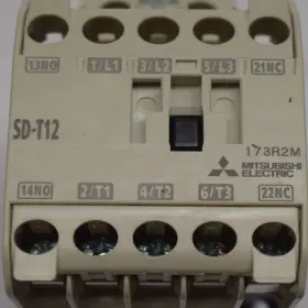Sd-t12 Mitsubishi Direct On Line 24vdc Magnetic Contactor 5.5kw Power 12a 690v #2