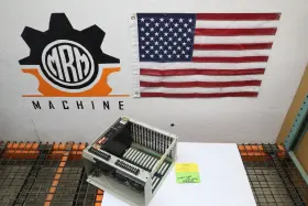 Meldas-w7c Mitsubishi Uf01c-2 Control Unit Base With Pd14c-2 Power Supply Used