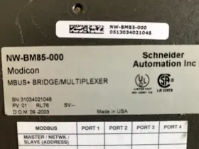 Nw-bm85-000 Modicon Schneider Automation - Bridge/mix Modbus Plus #3