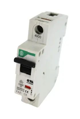 Faz-c3 Moeller Fazc3 Klockner Circuit Breaker. 230/400vac 1pole
