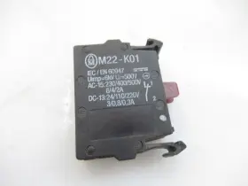 M22-k01 Moeller M22k01 Meller 10a Contact Block Lot Of 10