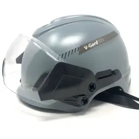10204346 Msa H1 V-gard Helmet With Visor Mountaineers En12492 #2