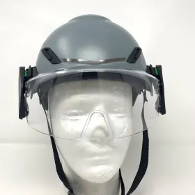 10204346 Msa H1 V-gard Helmet With Visor Mountaineers En12492 #3