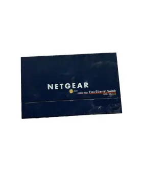Fs108 Netgear Switch With Poe 8 Port 10/100 Mbps