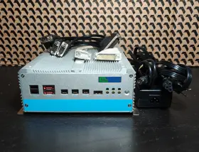 Nise3500p2 Nexcom Nise3500 Industrial Fanless Pc With Cable Fully Tested