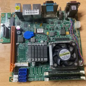 Nvd5604-ms Nexcom Mb Rev A Mini-itx Industrial Control Board Dual Lan 2 Com