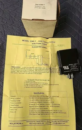 3380-t Nolatron Anti-tiedown Control