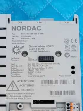 Sk520e-551-340-a-kar Nordac Inverter #2
