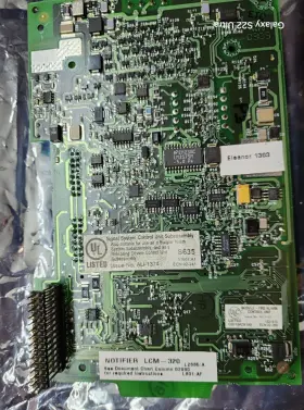 Lcm-320 Notifier Loop Control Module Pcb Card Elcm-pca Rev.n #2