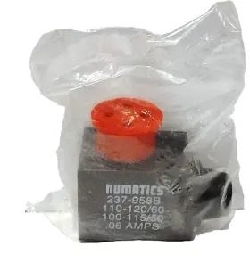 237-958b Numatics 237958b 100-120 V Ac Coil For Solenoid Valve