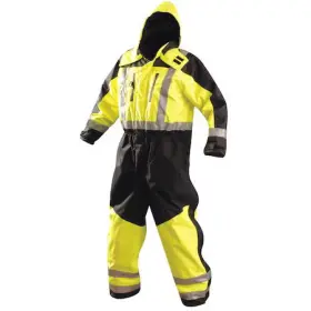 Sp-cvl-by2x Occunomix Cold Weather Coverall Rainsuit Polyester 31 1/2 In