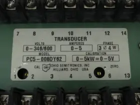 Pc5-008dy62 Ohio Semitronics Transducer #3