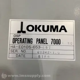 Ha-e0105-653-097 Okuma Osp7000l Operator Control Panel Usip #2
