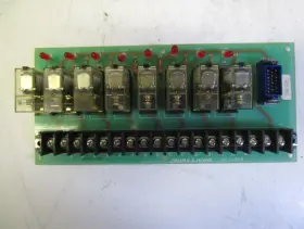 Pc11902 Okuma And Howa Relay Circuit Board Used Free Shipping #2