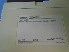 C200h-cpu02 Omron C200h-cpu C200h Sysmac Programmable Controller #3