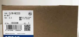 Cj1w-nc233 Omron New In Box Plc Module