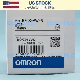 H7cx-aw-n Omron 1pcs New Counter H7cc-aw H7ccaw 100-240vac Replace