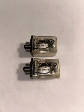 Omron Mk2epuaac24 Mk2ep-ua-ac24 Relay Lot Of 2