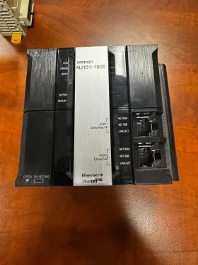 Nj101-1000 Omron Cpu Controller Nj Series I/o 2560 Pt 2 Axes