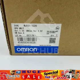 Nj501-1320 Omron Cpu Unit Plc Sequencer Color Black New From Japan Beautiful