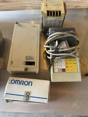 Ap003 Omron Pro27 Programming Console With Accessories Rom-h Power Supply