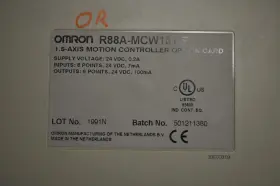 R88a-mcw151-e Omron Motion Controller Option Card 1 Used R88amcw151e #3