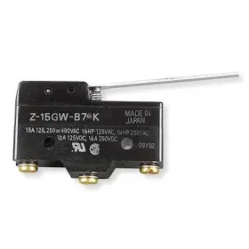 Z-15gw4-b7-k Omron Z15gw4b7k Industrial Snap Action Switch Hinge Lever Actuator Spdt