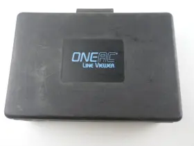 Lv-103 Oneac Line Viewer 103 With Wires Instruction Manual And Carry/storage Case