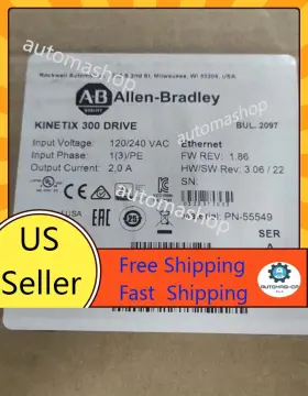 2097-v33pr1 Original New Allen Bradley Kinetix 300 Servo Drive