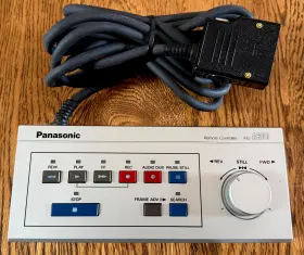 Panasonic Ag-a600 Remote Controller 12vdc - Tested