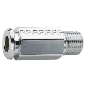 391p-4-4 Parker 1/4 Inch Compression Chrome Plated Brass Pipe Coupler 5pk