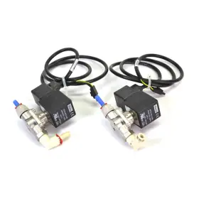 491514c2 Parker Lot Of 2 D4b Liquipure Solenoid Valves With Murr Elektronik 4a