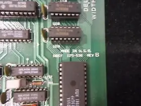 125-536 Parsons Rev.b Control Rack Module Card #2