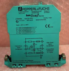 71861 Pepperl Fuchs Z972 Snap Safe Barrier Module Used