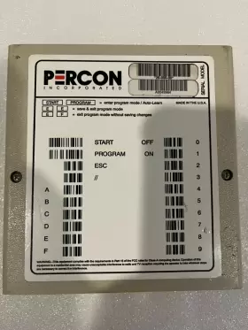 26-000-00 Percon Incorporated Series 20 Plus Unit