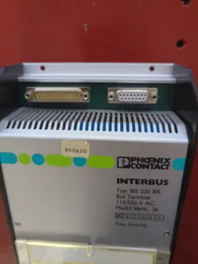 2784104 Phoenix Contact Ibs 220 Bk 115/220 Vac Bus Terminal Module #3