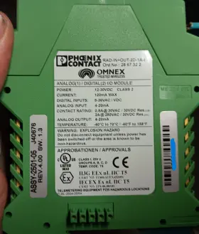 Out-2d-1a-i Phoenix Contact 2867322 Rad-in - Extension Module