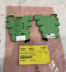 Plc-bsp-24dc Phoenix Contact Plc-bsp-24dc/21 2961105 Terminal Block Lot Of 2 U3s