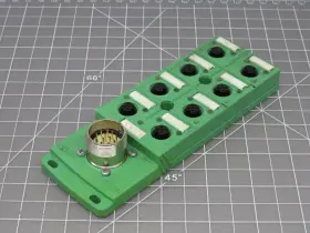 Sacb88lm23 Phoenix Contact Sacb-8 / 8-l-m23 8-slot Sensor Actuator Box T156879
