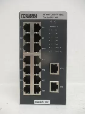 Sfn-16tx Phoenix Contact Fl Switch 24 Vdc 16 Port Industrial Ethernet Sfn16tx #2