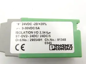 St-ov2 Phoenix Contact St-ov2- 24dc/ 24dc/5 Relay #3