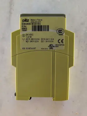 828010 Pilz Circuit Monitoring Power Monitor Relay S1im 24vdc Im 0.01-15 A Nw