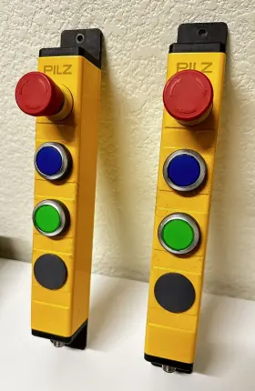 G1000002 Pilz 2 Push Button Unit Pitgatebox V1.0